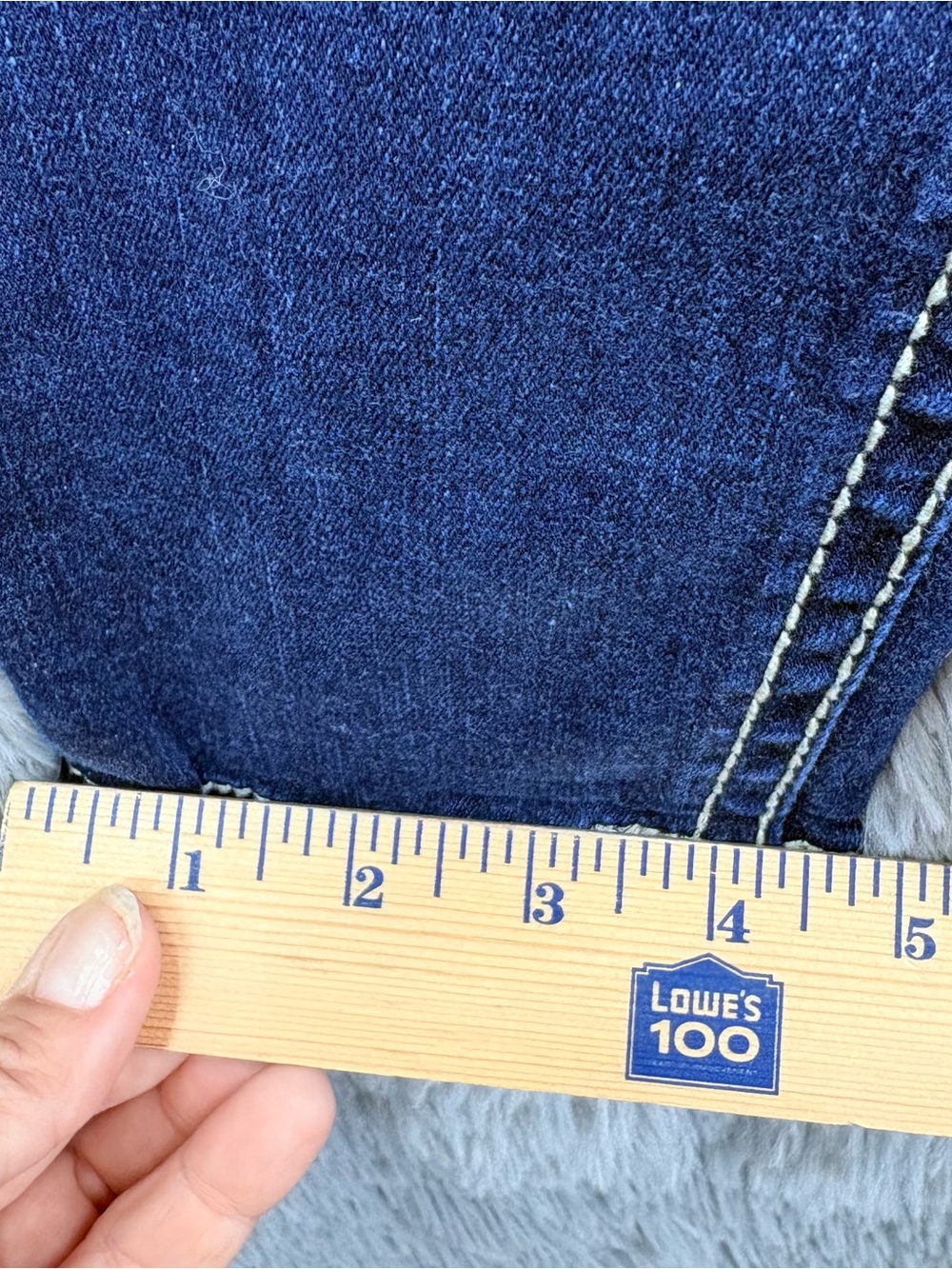 BKE Jeans Womens 24 Long Blue Stella Low Rise Skinny Dark Wash ABK1411 - Picture 8 of 11